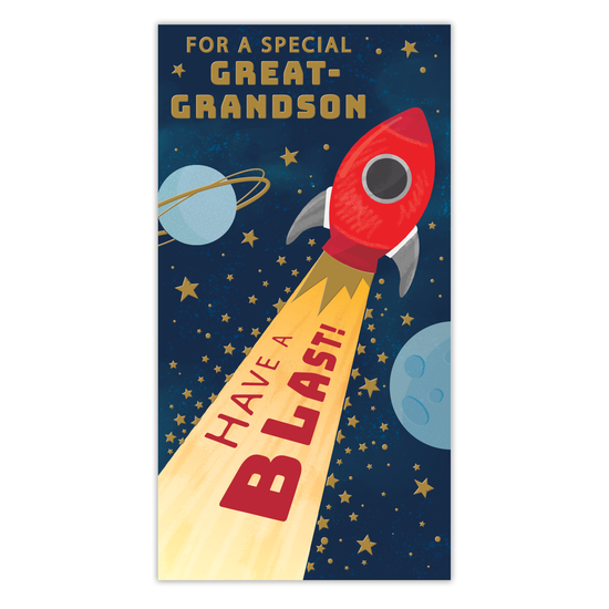 Prelude C55 Birthday Great-Grandson 6pk