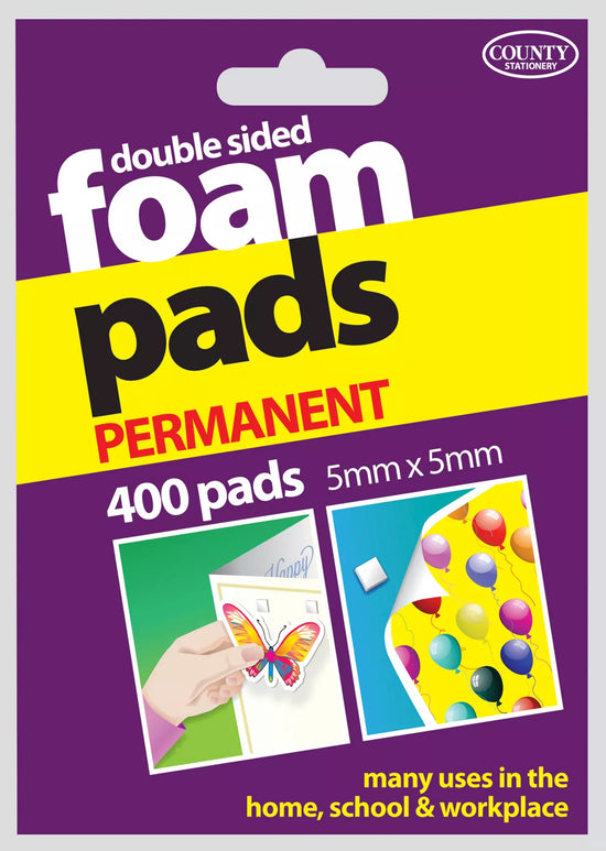 Foam Pads 5x5mm 400pk