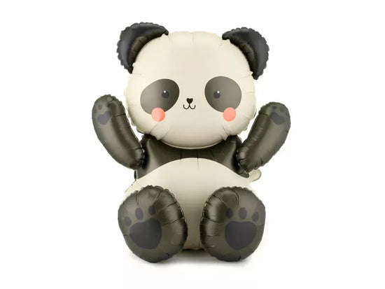 PartyDeco Foil Balloon Panda 28" (Air Fill Only)