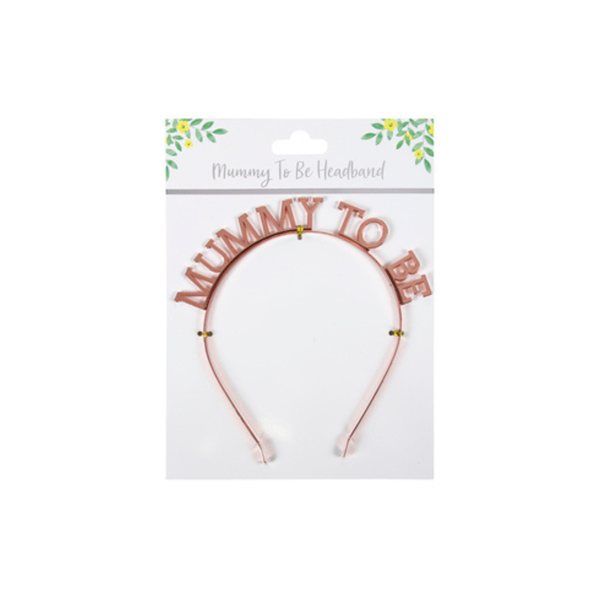Mummy To Be Rose Gold Headband