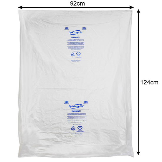 Large Balloon Bags 50Pk 124Cm X 92Cm