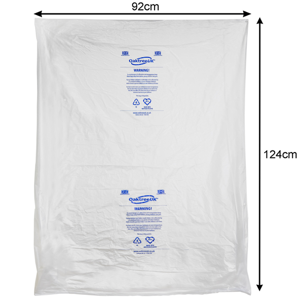 Large Balloon Bags 50Pk 124Cm X 92Cm