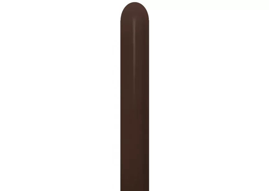 Sempertex latex modelling nozzle pack with 50 chocolate-colored nozzles, ideal for detailed cake decorating and sugar crafting.