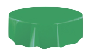 Unique Tablecover Emerald Green Round 84