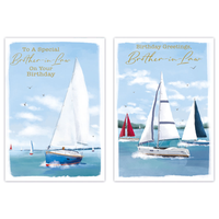 Poppyhill C50 Birthday Brother-In-Law 12pk