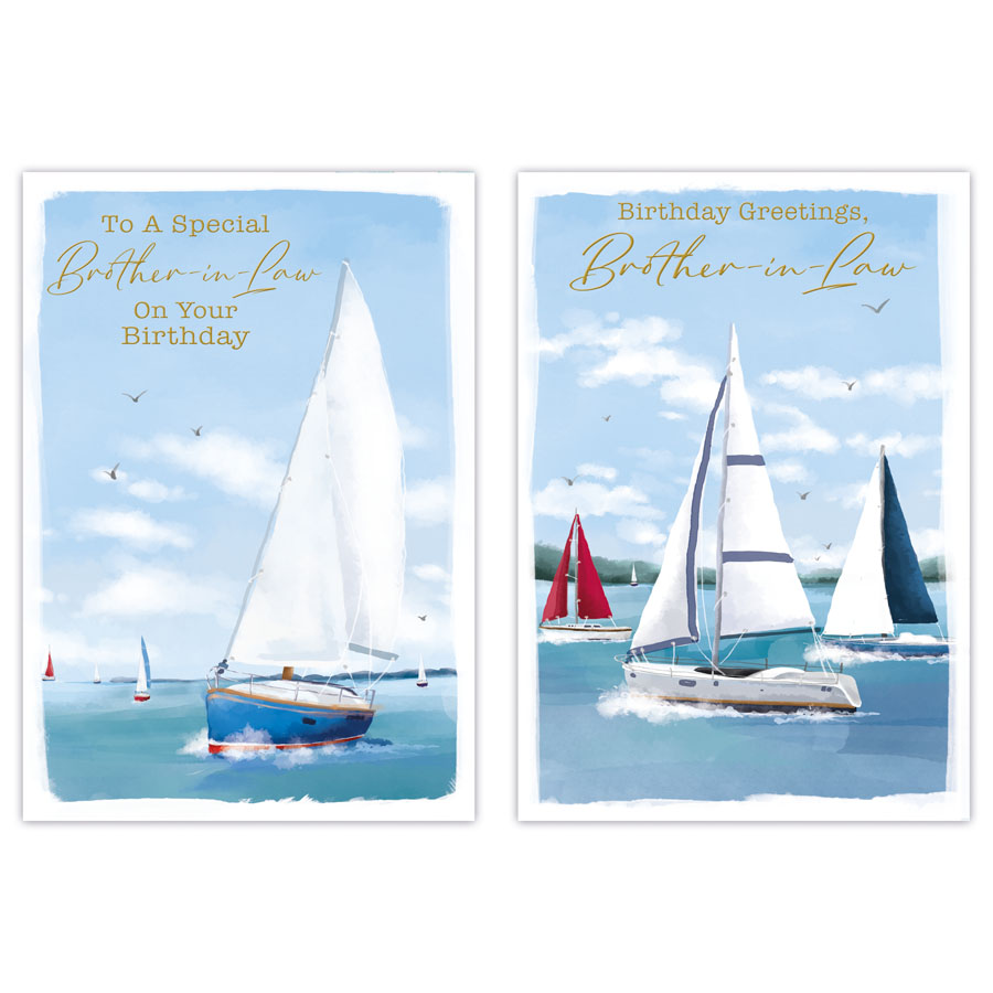 Poppyhill C50 Birthday Brother-In-Law 12pk