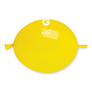 Gemar 100 Pack Latex Balloons Glink Yellow 6