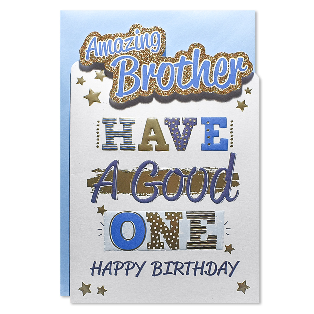 Prelude Platinum C75 Birthday Brother 6pk