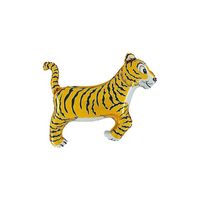 14" Tiger Mini Foil Balloon