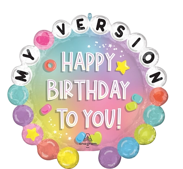 Anagram Foil Balloon Friendship Birthday 26