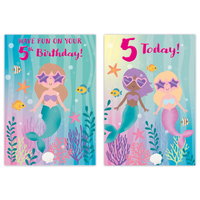 Poppyhill C50 Birthday Age 5 12pk