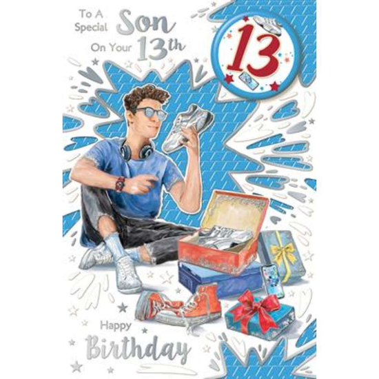Xpress Yourself C75 Birthday Age 13 Son 6pk
