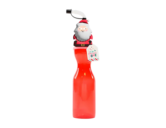 Gem Imports Drinks Bottle Santa 450ml