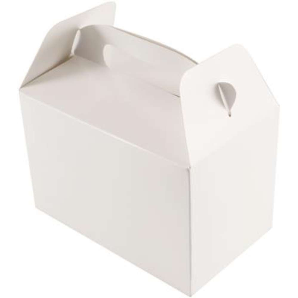 Oaktree 6 Pack Party Boxes White 100 x 154 x 92mm
