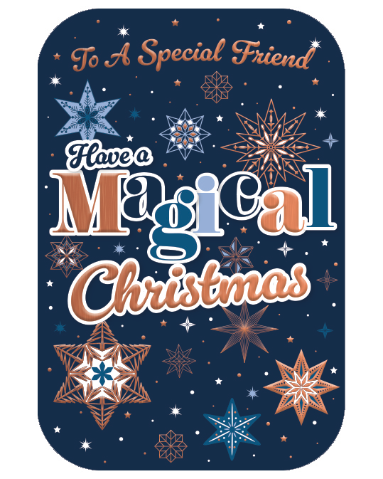 Prelude 6 Pack Cards C75 Christmas Friend