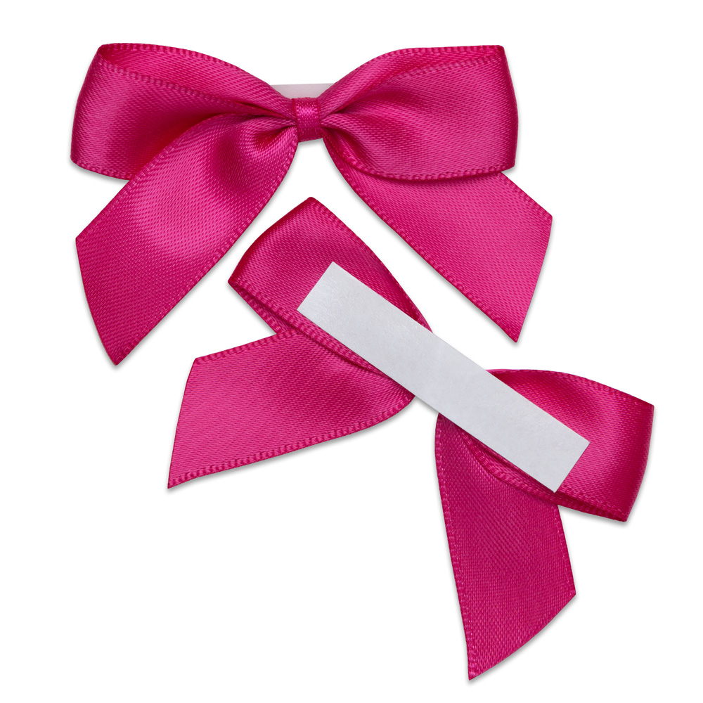 Italian Options 12 Pack Ribbon Bows Cerise 5cm
