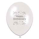 6 x 8pk Latex Balloons Your Anniversary