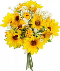 Eleganza Gerbera Daisy Mixed Bush Yellow