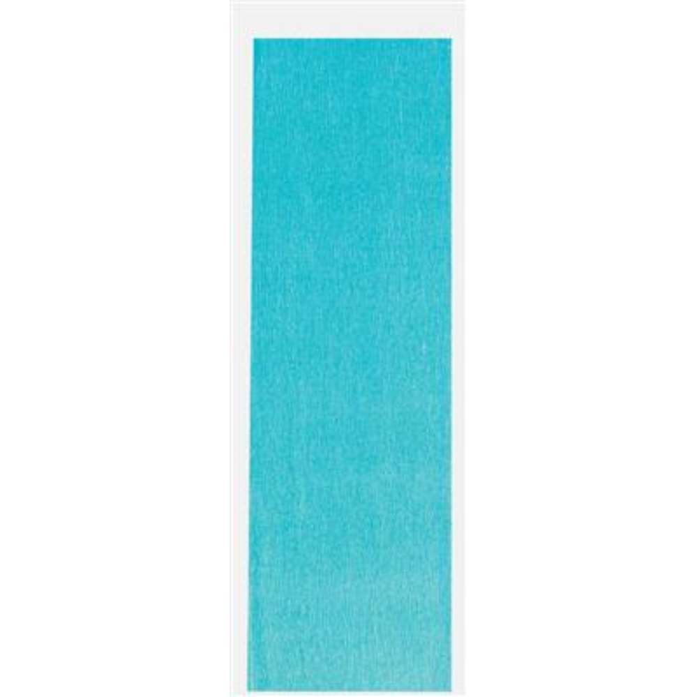 County Stationery turquoise 12-pack crepe paper tissue rolls, 1.5m x 50cm, ideal for crafts and decorations