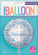 Unique Foil Balloon Blue Confirmation Holy Cross