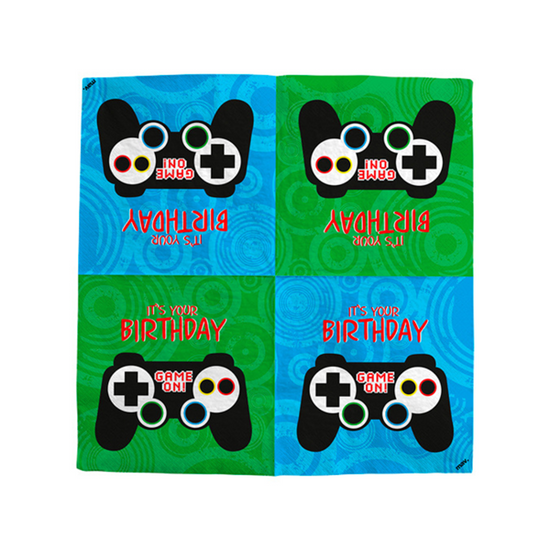 Game Controller 3-ply Napkins 20pk