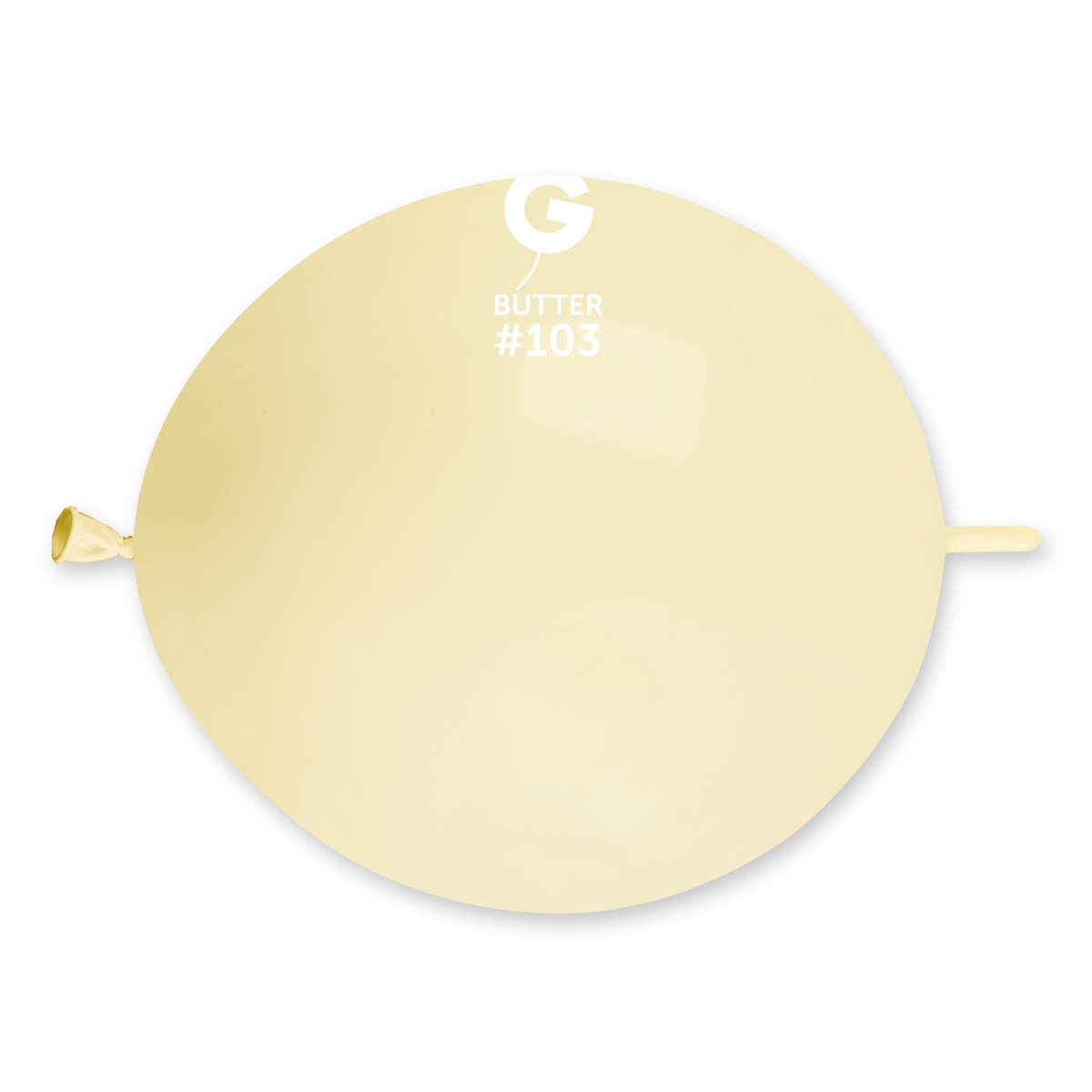 Gemar 50 Pack Latex Balloons Glink Butter 13