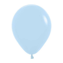 Sempertex Pastel Matte Blue 12" Latex 50pk