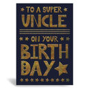 Prelude Pzazzle C50 Birthday Uncle 6pk