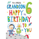 Regal C75 Birthday Age 6 Grandson 6pk