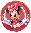 Anagram Minnie Mouse 17" Round Foil Balloon