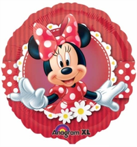 Anagram Minnie Mouse 17" Round Foil Balloon