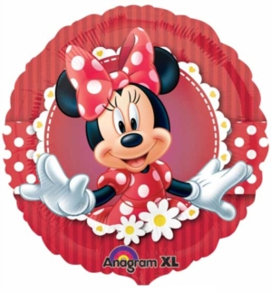 Anagram Minnie Mouse 17" Round Foil Balloon