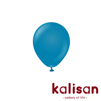 Kalisan Retro Deep Blue 5" Latex Balloons 100pk