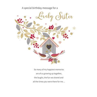 Regal 6 Pack Cards C75 Everyday Birthday Sister