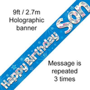 Oaktree Banner Birthday Son Stars 9ft