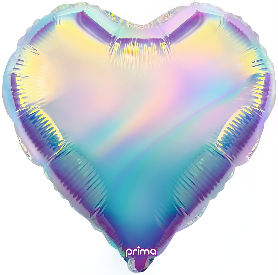 Foil Balloon 28" Shape Heart Primadescent