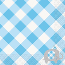 Blue Baby Elephant Luncheon Napkins 16pk