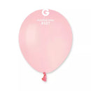 Pink Gemar 5-inch latex decorator balloons, 50-pack, suitable for party decorations and celebrations.