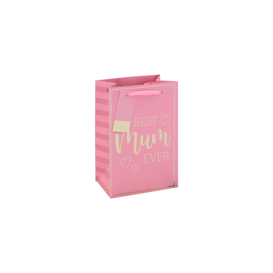 Eurowrap 12 Pack Gift Bag Best Mum Ever Perfume