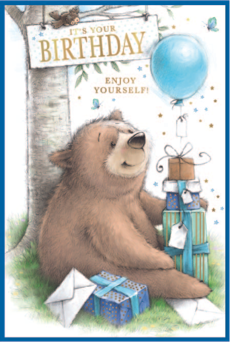 Simon Elvin 6 Pack Cards C75 Birthday