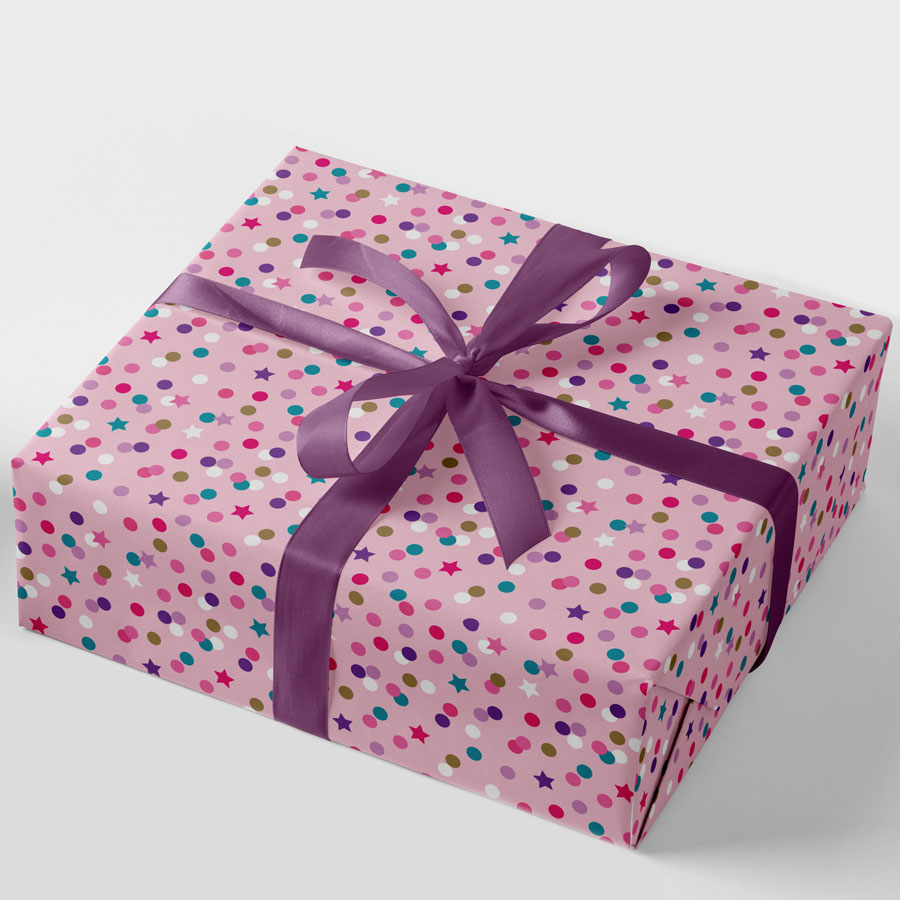 24pk Giftwrap Pattern Open + 12 FREE Tags