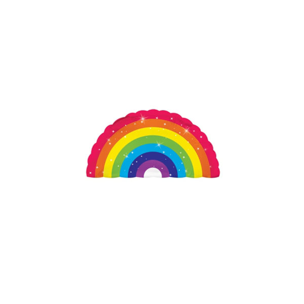 CTI Foil Balloon Sparkling Rainbow 10"