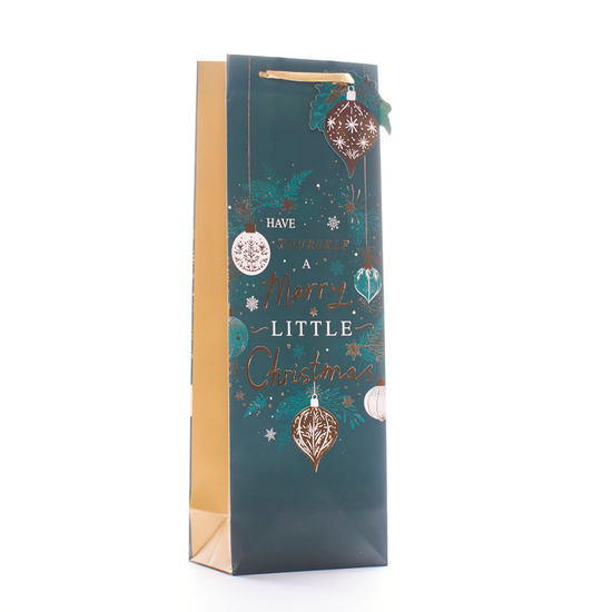 Tiger Feet Gift Bag Baubles Bottle 12pk