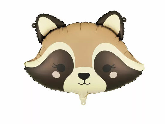 PartyDeco Foil Balloon Raccoon 23"