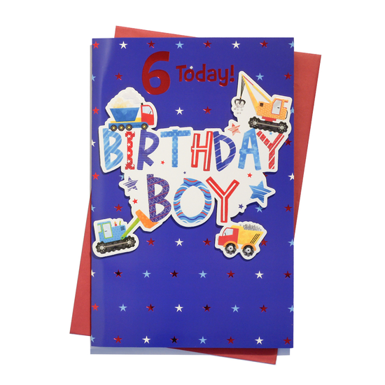 Poppyhill C150 Birthday Age 6 6pk