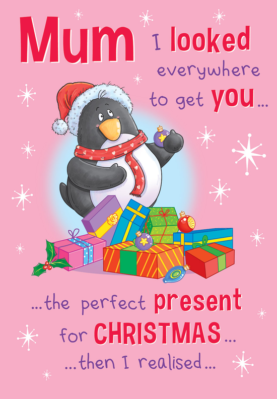 Regal 6 Pack C75 Cards Christmas Mum