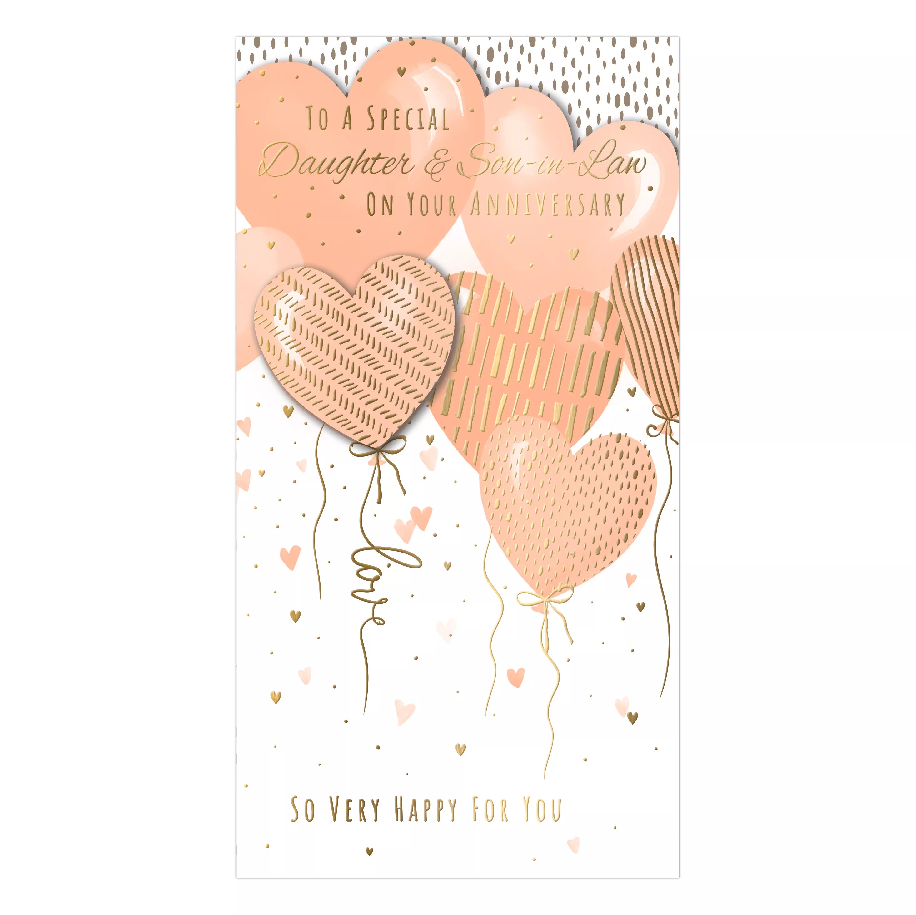 Prelude C55 Anniversary greeting cards for daughter and son-in-law, featuring a stylish design in a 6-pack set.