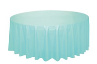 Unique Tablecover Mint Green Round 84