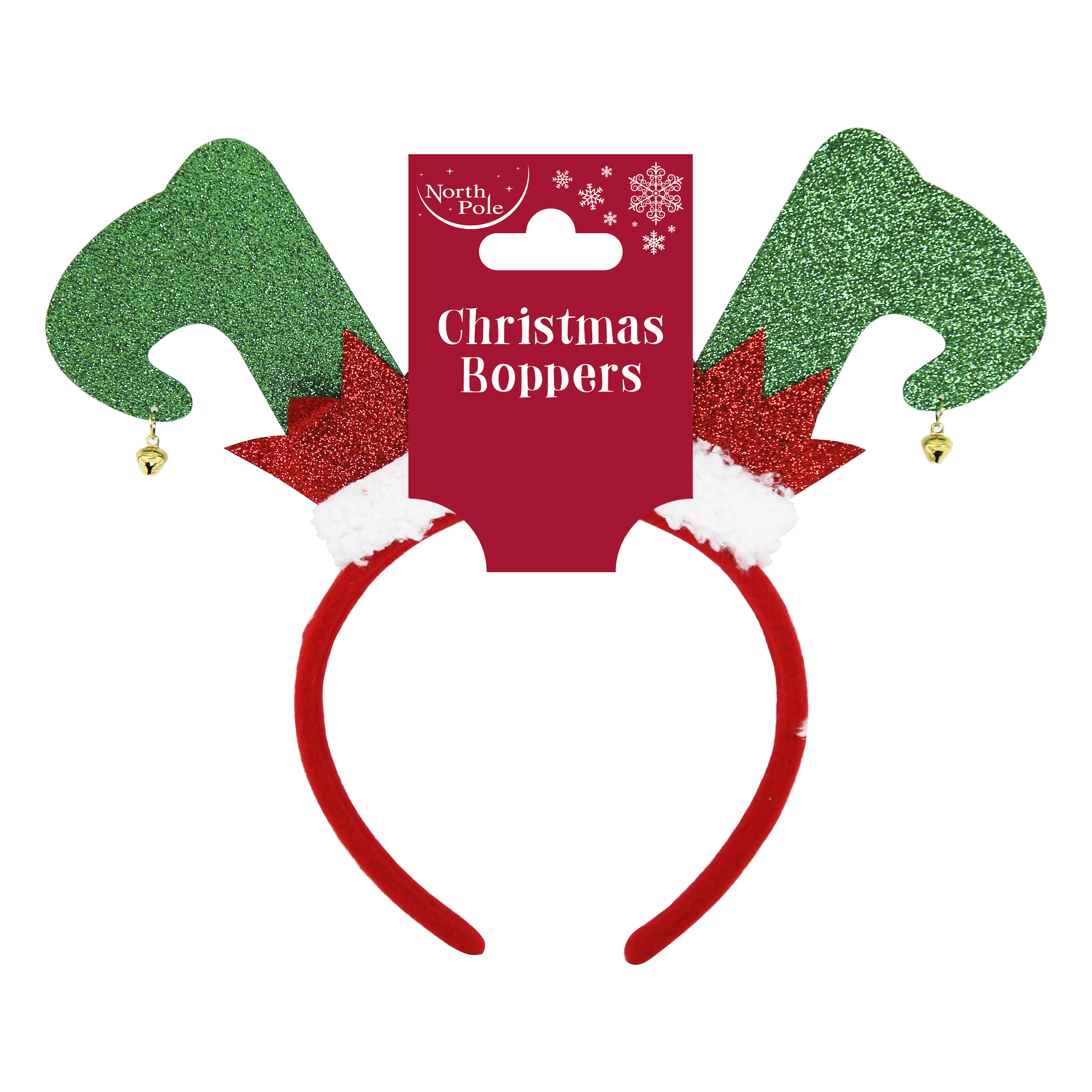 Eurowrap Head Boppers Elf shoes (Colour May Vary)