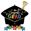 Anagram Foil Balloon Grad Party Cap 26